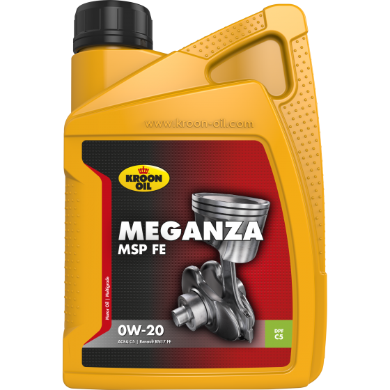Масло моторное Kroon-Oil Meganza MSP FE 0W-20 1 л 36786, Масла моторные